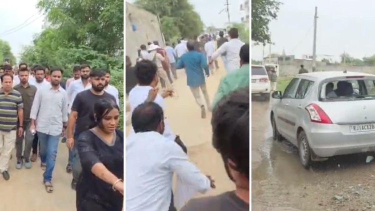 स्कूल देखने पहुंचे CJP कार्यकर्ता, गांव में मचा घमासान! धक्का-मुक्की से मारपीट तक पहुंचा विवाद