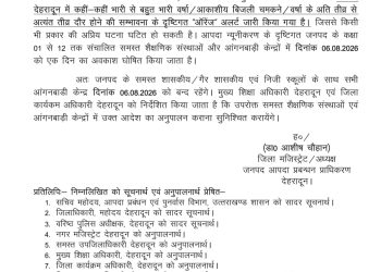 ब्रेकिंग : इस जिले में कल सभी स्कूल रहेंगे बंद