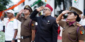 देशभक्ति के रंग में रंगा SGRR University, NCC के जोशीले मार्च पास्ट ने जीता दिल