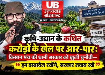 कृषि-उद्यान में करोड़ों के खेल का दावा, किसान मंच का सरकार से सीधा सवाल—“दस्तावेज दिखाइए, सच सामने लाइए