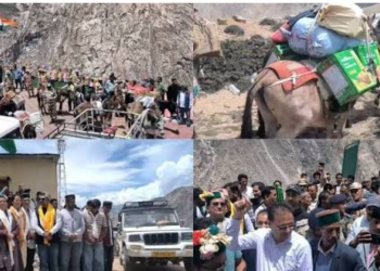 भारत-चीन सीमा व्यापार में लौटी रौनक, 23.63 लाख का माल लेकर चीन पहुंचे व्यापारी