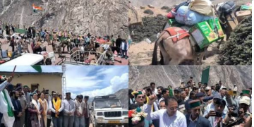 भारत-चीन सीमा व्यापार में लौटी रौनक, 23.63 लाख का माल लेकर चीन पहुंचे व्यापारी
