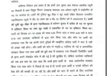 बेटियों को कांग्रेस में लाने का दबाव, विरोध पर जान से मारने की धमकी! लाइनमैन ने SSP से मांगी सुरक्षा