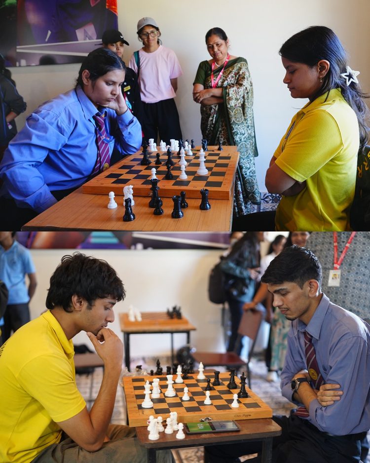 SGRRU खेलोत्सव में खिलाड़ियों की टक्कर, शतरंज से बैडमिंटन तक मैदान में दिखा दमखम