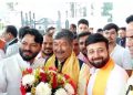 राज्यसभा के लिए दिनेश आर्य का दमदार नामांकन, धामी-भट्ट समेत BJP का कुनबा रहा मौजूद; निर्विरोध चुनाव की उम्मीद